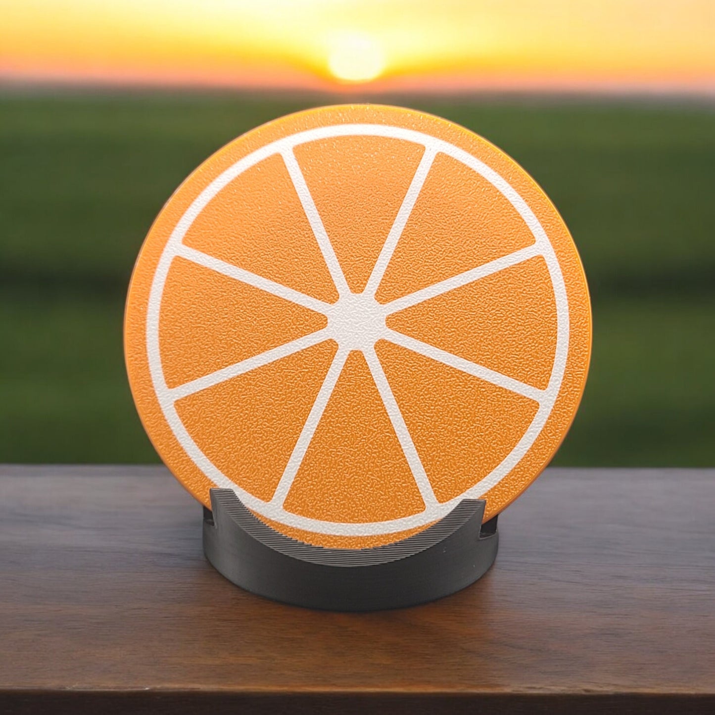 Citrus Drink Coaster | Multiple Colors Available